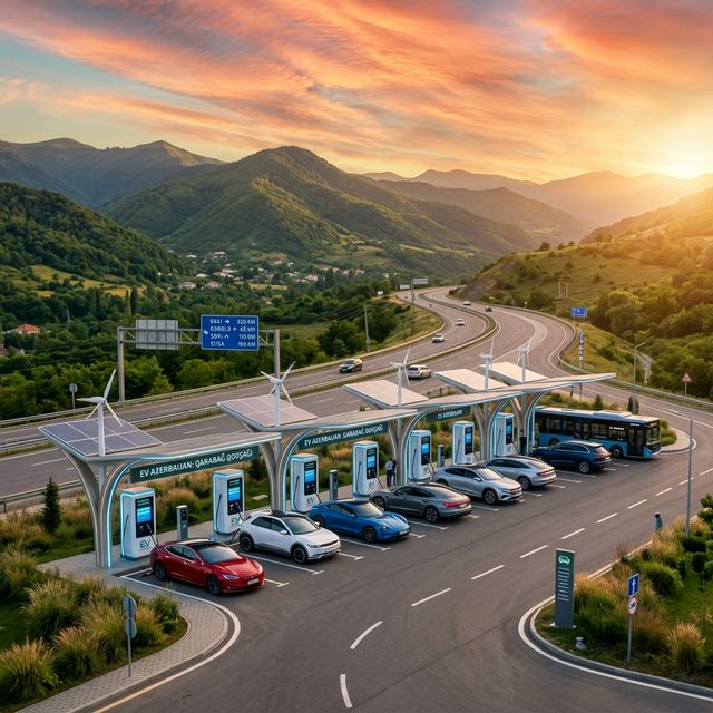 AYNA Yol Xəritəsi: 2026-cı ilə qədər 1000 Şarj Portu Hədəfi